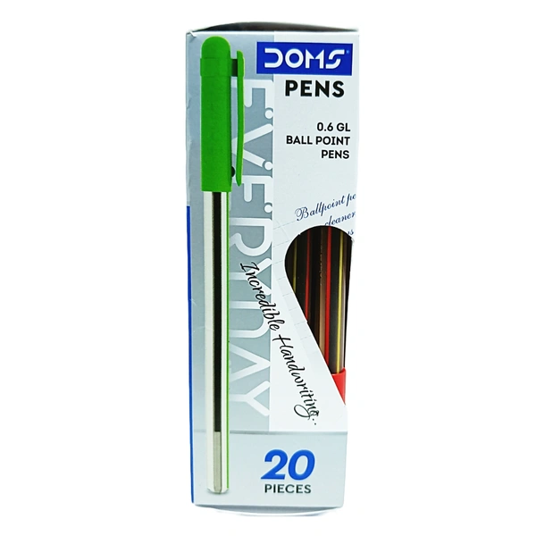 Doms Pen 🖊️ (0.6 Gl Ball Pen) -₹4 × 20N