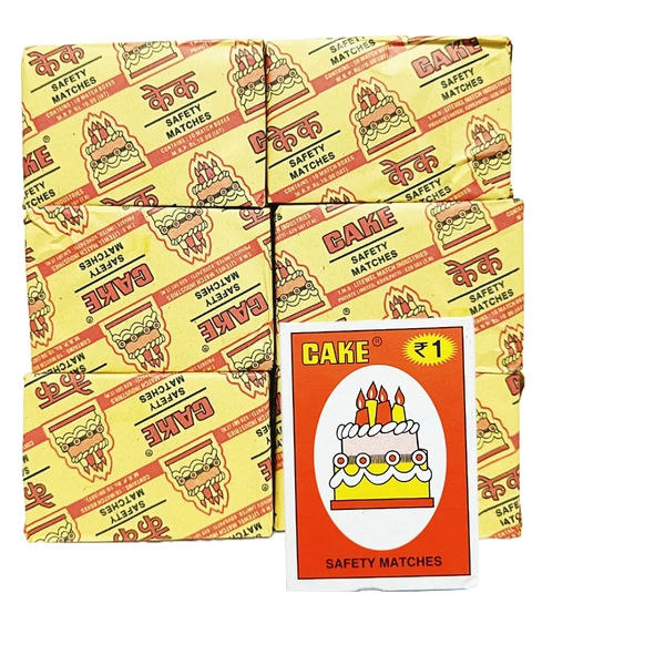 Cake Safety Matches -₹1 × 60