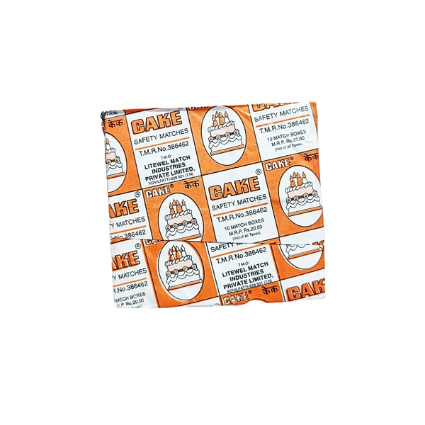 Cake Safety Matches -₹2 × 60