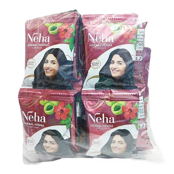Neha Henna, Hair Color ( Natural Brown)- ₹10 × 