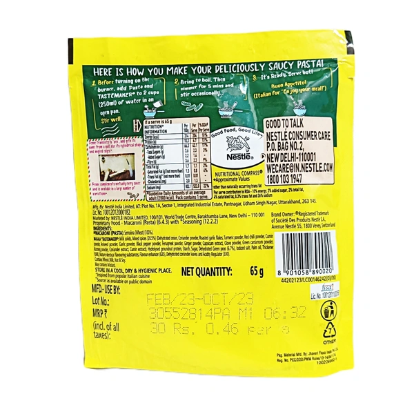 Pazzta Masala Penne -65g