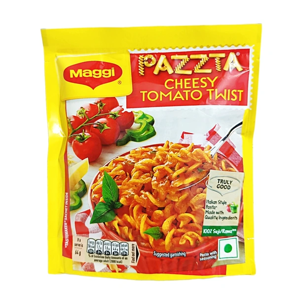 Pazzta Cheesy Tomato Twist-64g