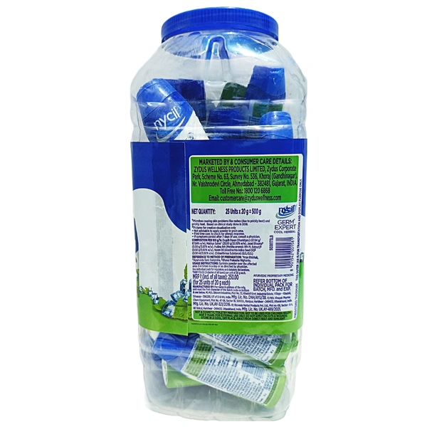 Nycil Germ Expert, Cool Herbal Talc -₹10 × 25N