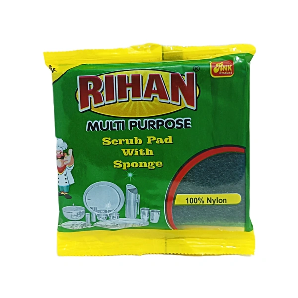 Rihan Multi Purpose Scrub Pad -₹18 × 12