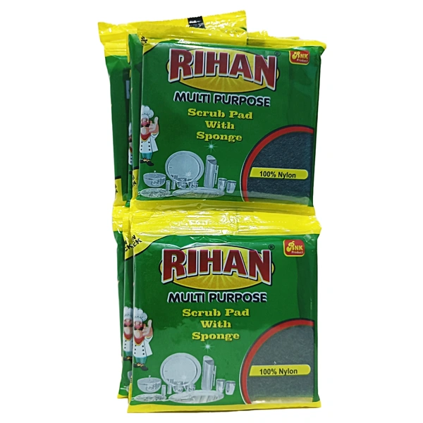 Rihan Multi Purpose Scrub Pad -₹18 × 12