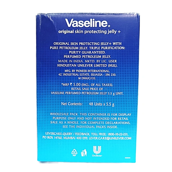 Vaseline Skin Protecting Jelly -₹5 × 48N