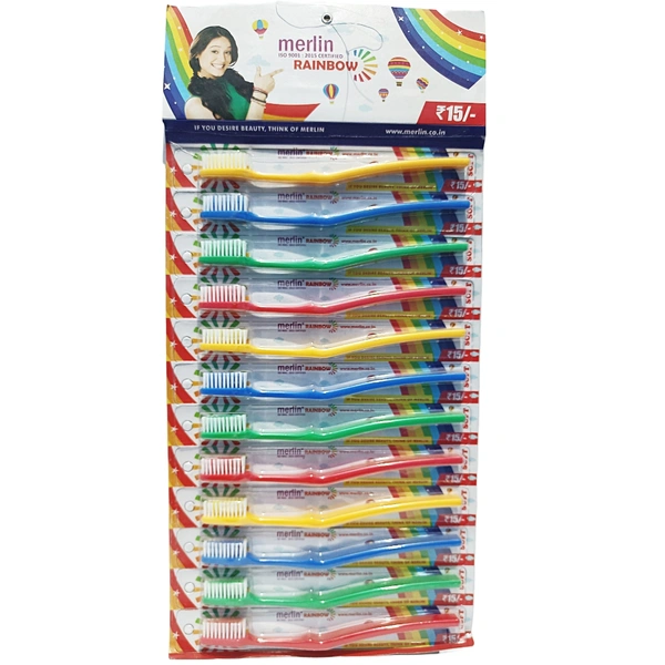 Merlin Rainbow 🪥 Brush -₹15
