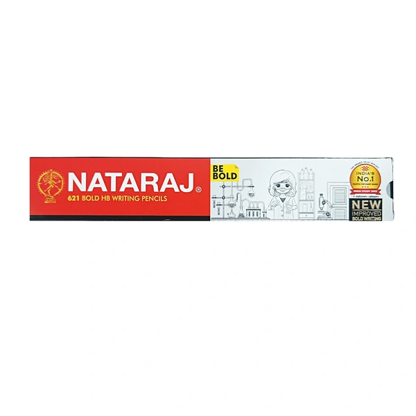 Natraj 621 Bold HB Pencils  