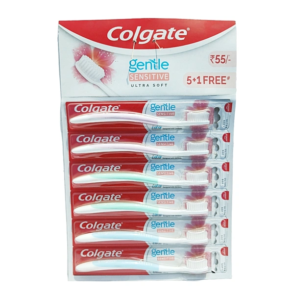 Gentle Sensitive Ultra Soft Brushes -₹60 × 6N