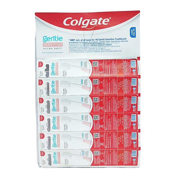 Gentle Sensitive Ultra Soft Brushes -₹60 × 6N