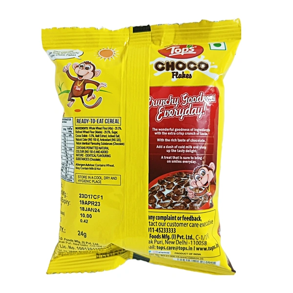 Tops Choco Flakes ₹10 × 15N