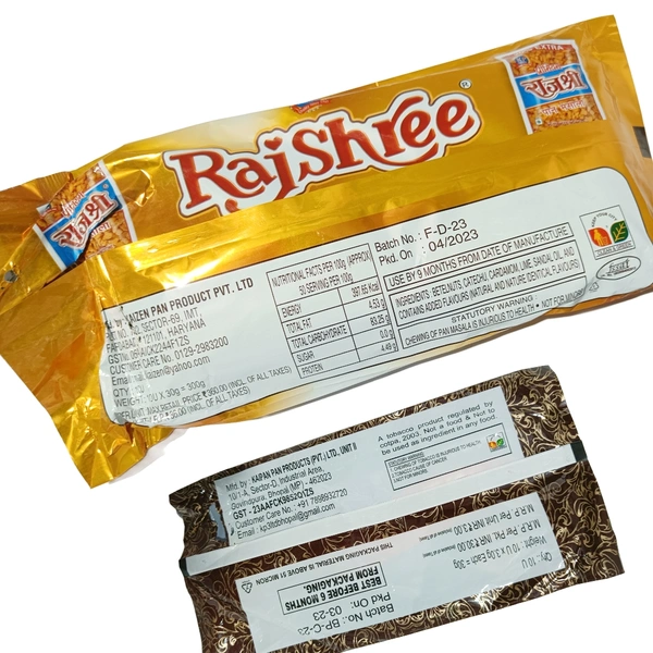 Rajshree Pan Masala -₹40