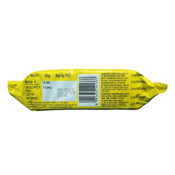 PRIYAGOLD CNC Biscuits -₹10  - Pack Of 6