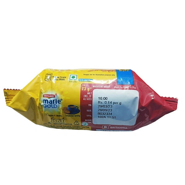 BRITANNIA Marie Gold (Pack Of 12) - Pack Of 72