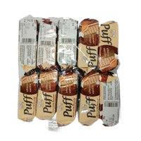 PRIYAGOLD Puff Choco Vanilla-₹5 - Pack Of 10