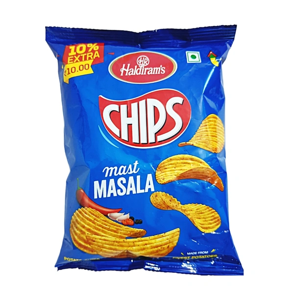Haldiram's Chips Mast Masala - -₹10 (Pack Of 10)