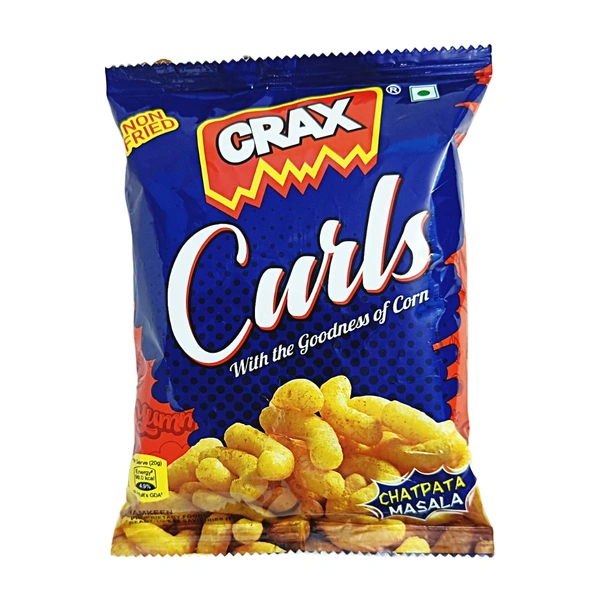 Crax Curls - ₹5 (Pack Of 12)