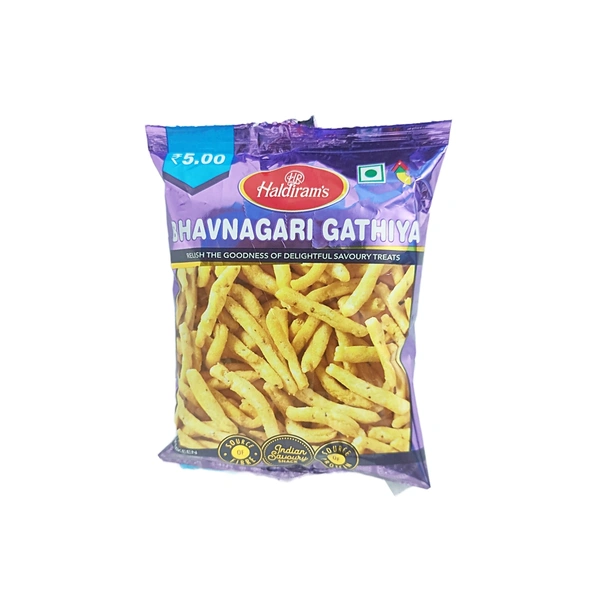 Haldiram's Bhavnagari Gathiya - ₹5 (Pack Of 12)