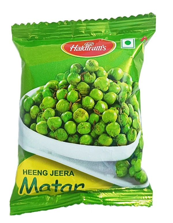 Haldiram's Matar (Heeng Jeera) - ₹5 - (Pack Of 12)