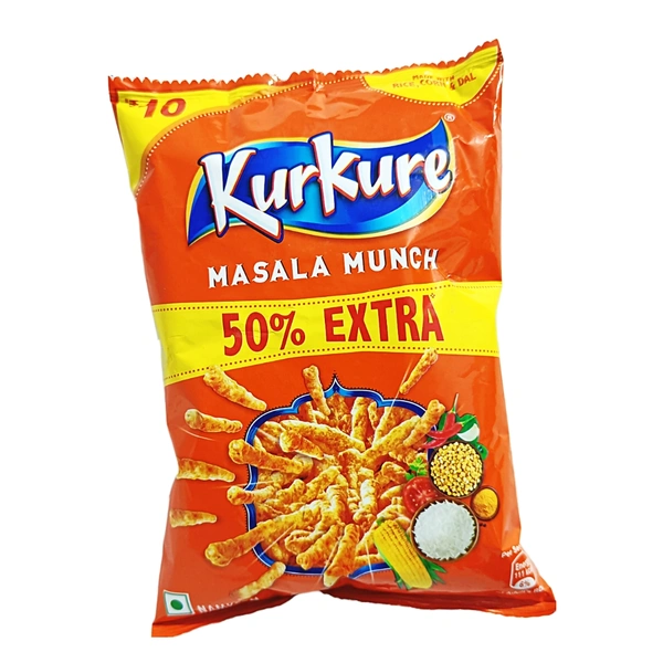 Kurkure Masala Munch - ₹10 (Pack Of 10)