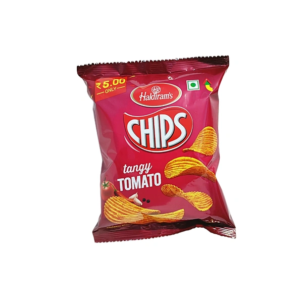 Haldiram's Chips, Tangy Tomato  - ₹5 (Pack Of 12)