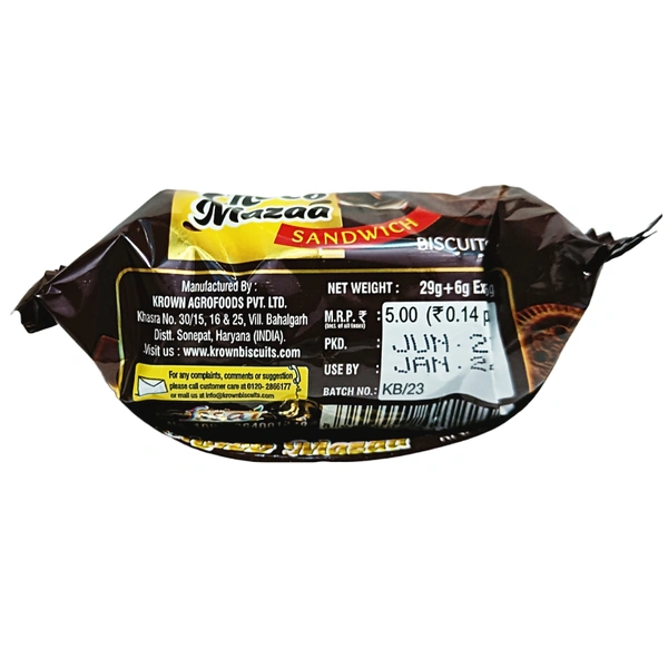 KROWN Choco Maza -₹5 (Pack Of 10)