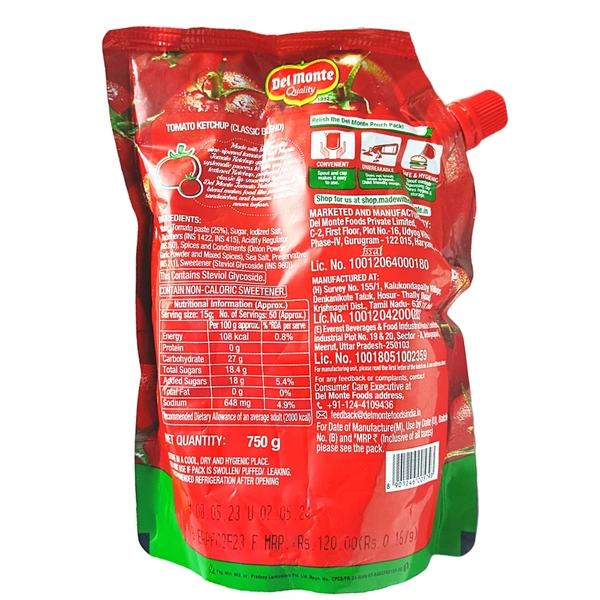 Del Monte Tomato Ketchup -750g