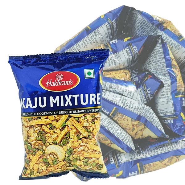 Haldiram's Kaju Mixture  - ₹10 (Pack Of 10)