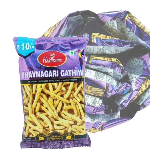 Haldiram's Bhavnagari Gathiya - ₹10 (Pack Of 12)