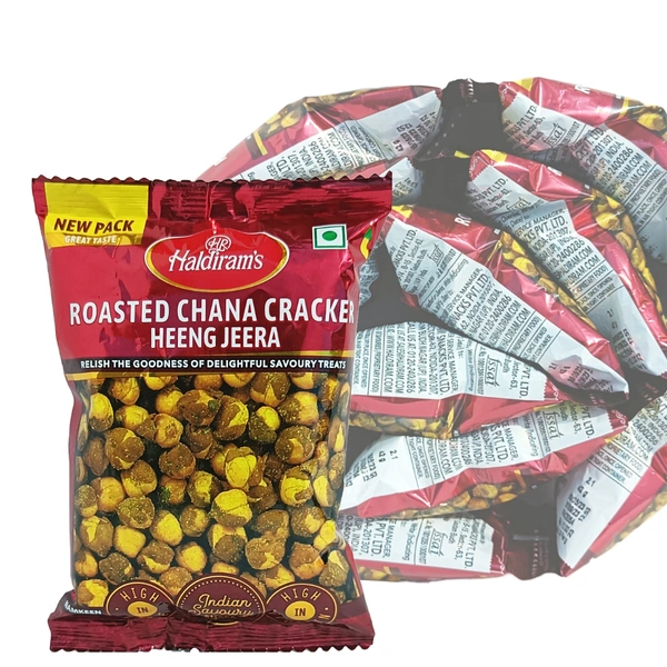 Haldiram's Chana Cracker, Heeng Jeera - ₹10 (Pack Of 12)