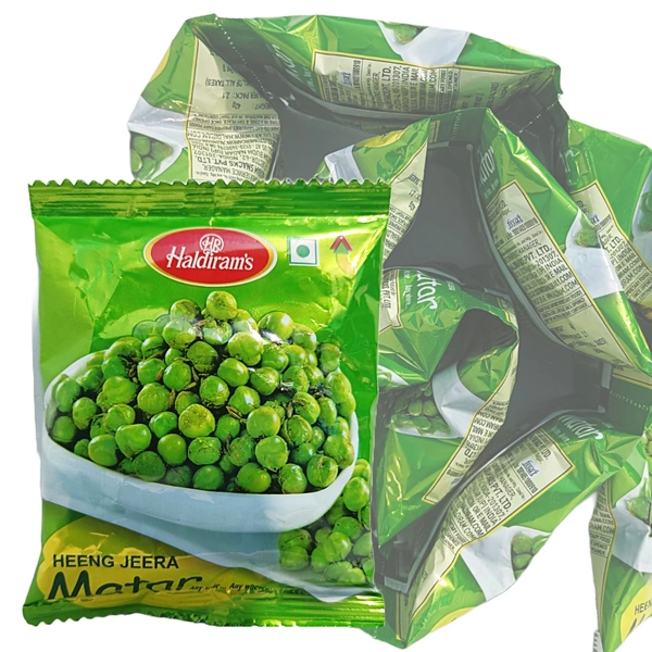 Haldiram's Matar (Heeng Jeera) - ₹10 (Pack Of 12)
