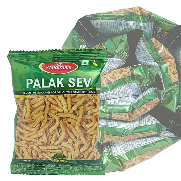 Haldiram's Palak Sev - ₹10 (Pack Of 10)