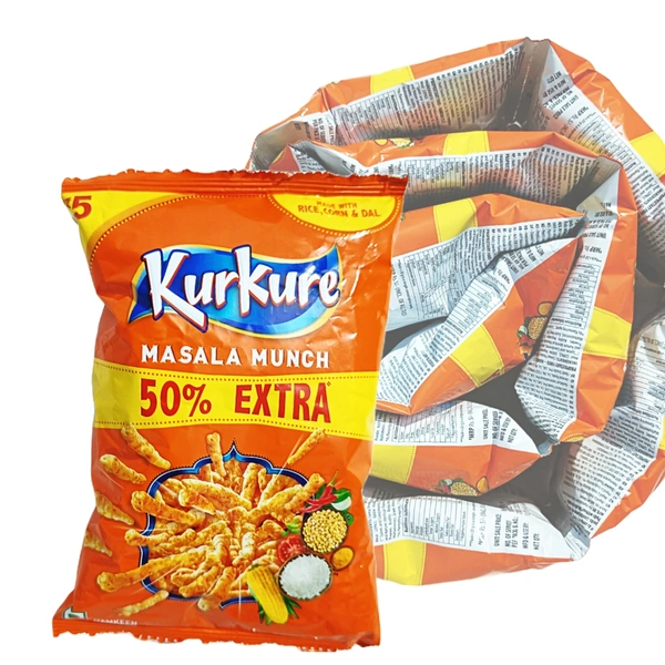 Kurkure Masala Munch - ₹5 (Pack Of 15)