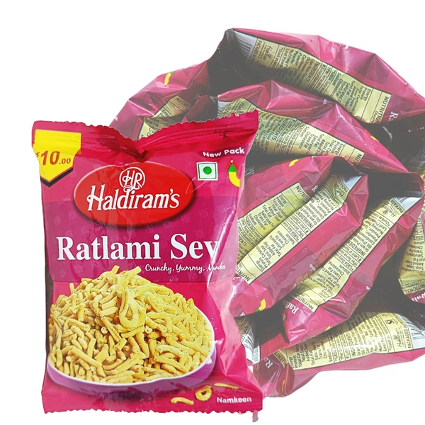 Haldiram's Ratlami Sev - ₹10 (Pack Of 12)