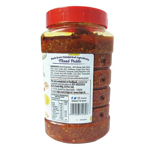 Tops Mixed Pickle -900g