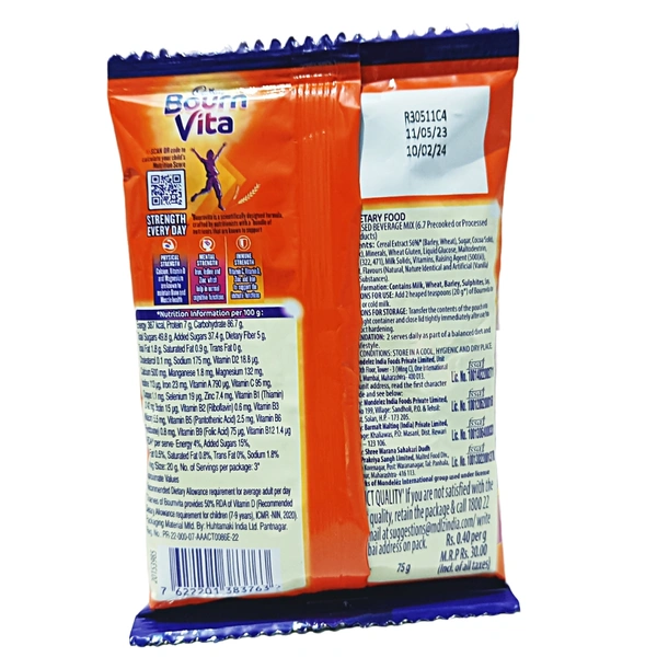 Cadbury  Bourn Vita (Pack Of 12) -₹30