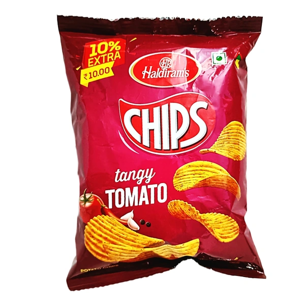 Haldiram's Chips, Tangy Tomato  - ₹10 (Pack Of 10)