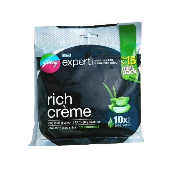 Godrej  Expert Rich Cream ( Natural Black 1.0 ) -₹15 - Pack Of 10