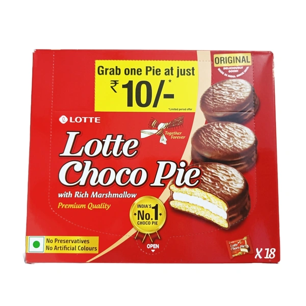 Lotte Choco Pie - Pack Of 18