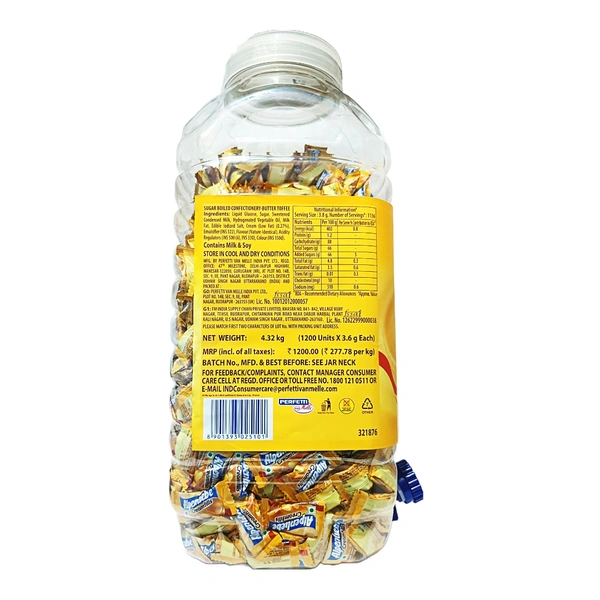 Alpenliebe Creamfills -4.32 Kg
