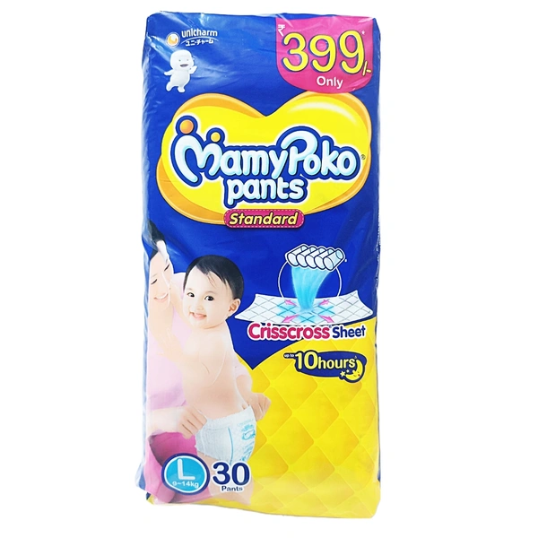Mamy Poko Pants, (Large Size) - Pack Of 30
