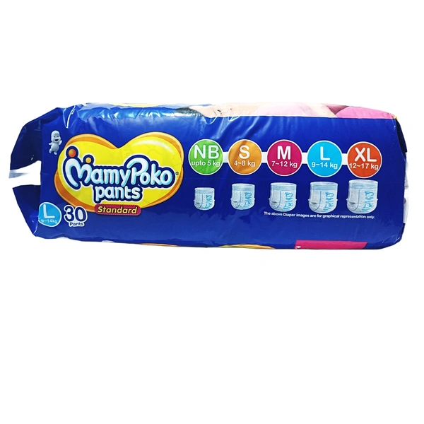 Mamy Poko Pants, (Large Size) - Pack Of 30