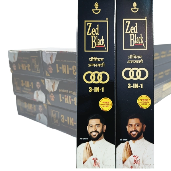 Zed Black Premium Incense Sticks -(6N × ₹60)