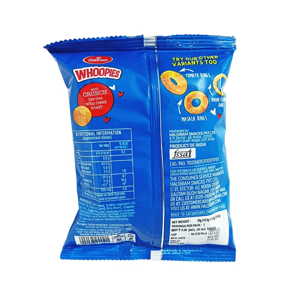 Haldiram's Whoopies Cheezi Balls