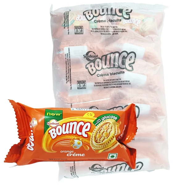 Sunfeast Bounce Orange Cream -₹5