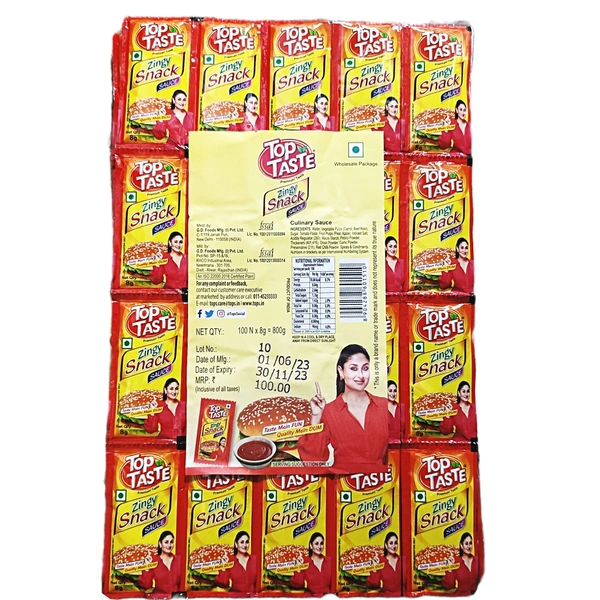 Tops Zingy Snack Sauce -₹1 