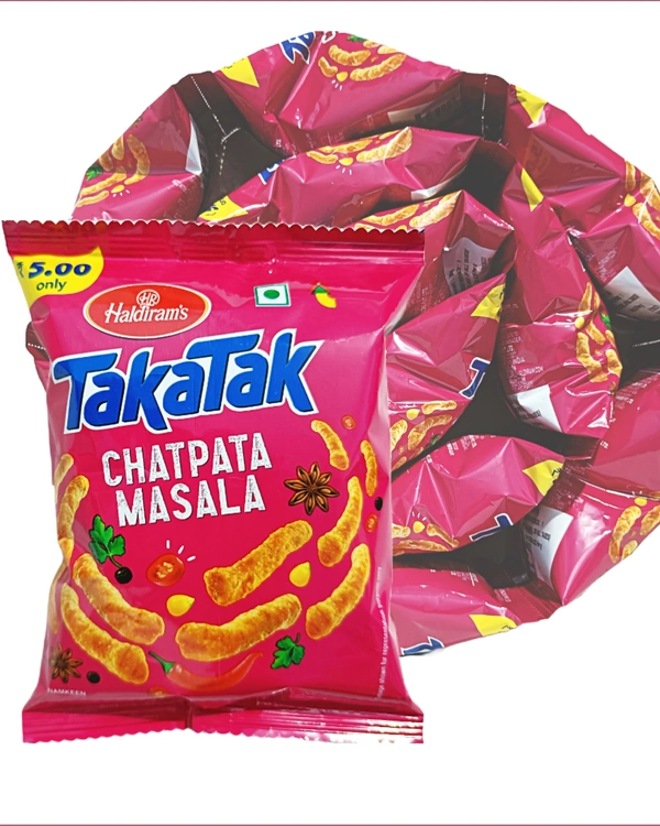 Haldiram's Takatak, Chatpata Masala - ₹5 (Pack Of 12)