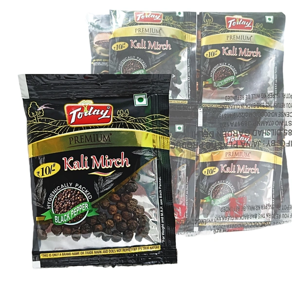 Today Premium Kali Mirch -₹10 - Pack Of 20