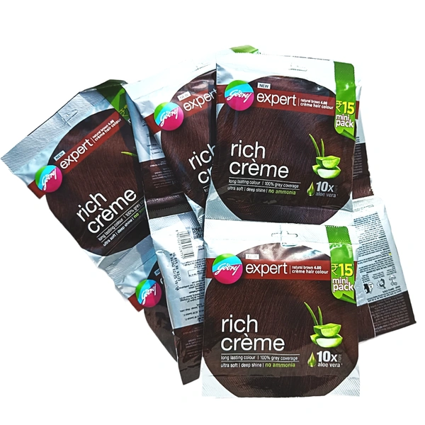 Godrej  Expert Rich Cream ( Natural Brown 4.0 ) -₹20 - Pack Of 10