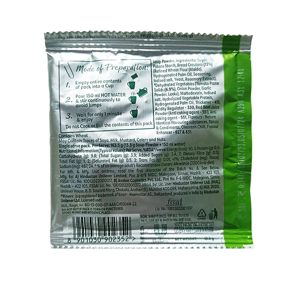 Knorr Soup  Tomato Chatpata -₹10 - Pack Of 12